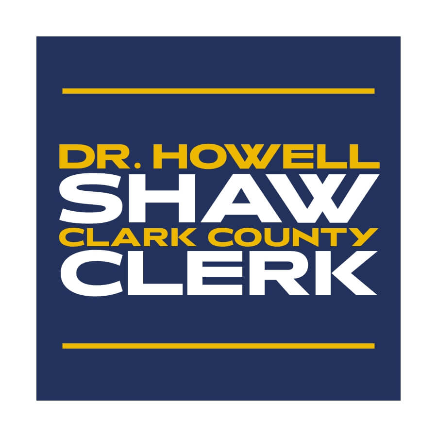 Dr. Howell Shaw — Clark County Clerk